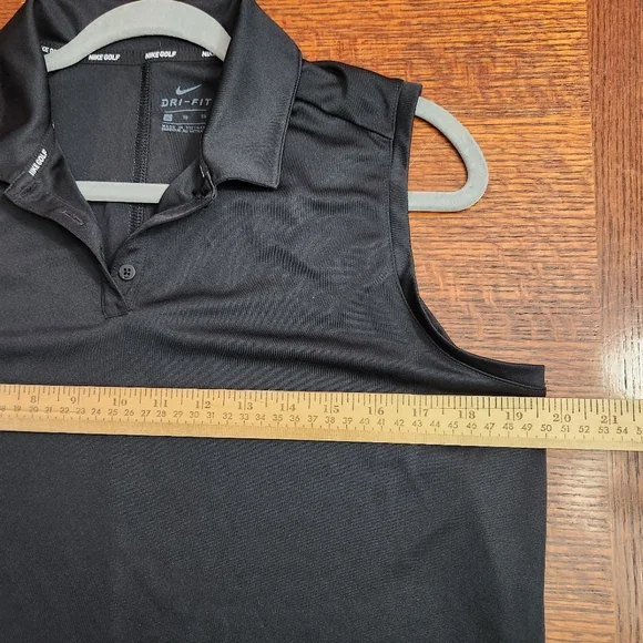 Nike Golf Women’s Black Tank Top Polo Shirt Size XL EUC dri fit - Picture 7 of 9